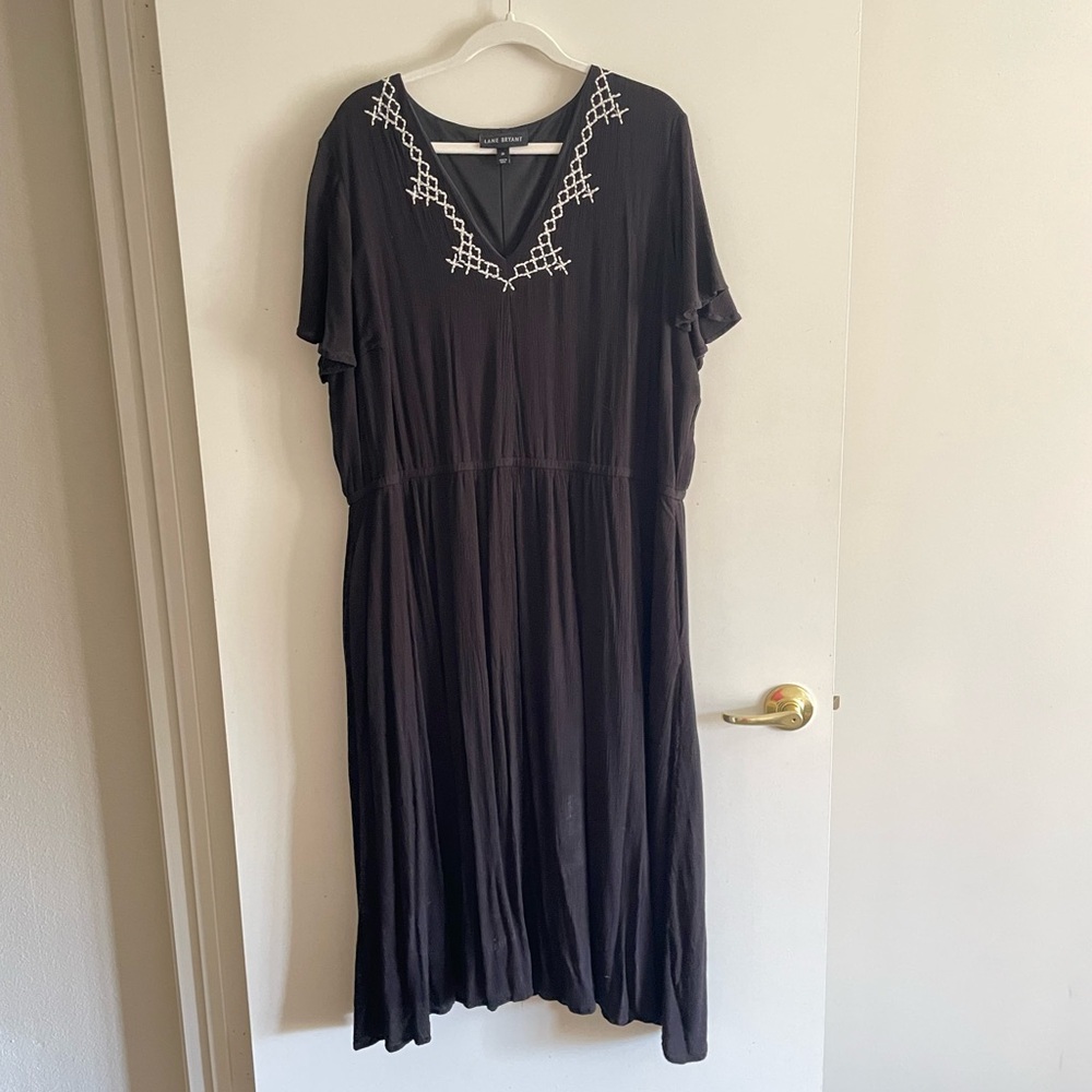 Black Maxi Dress with Pockets!